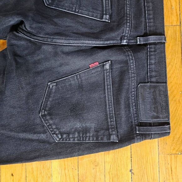 Levi's 502 x Justin Timberlake Premium Slim Black Jeans 29x32 - Picture 4 of 10